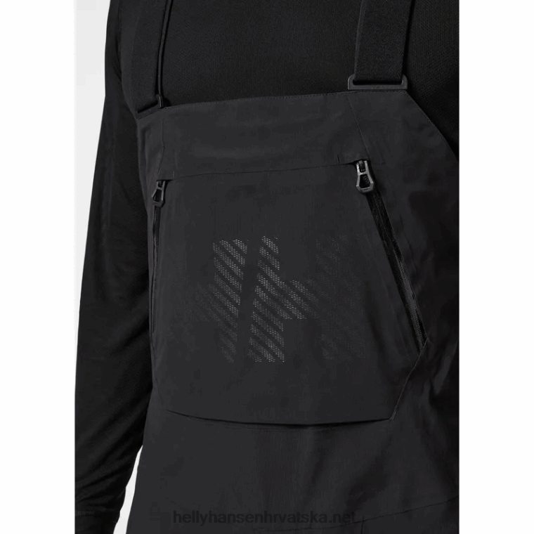 J0HV603 muške ridge infinity bib shell skijaške hlače muškarci Helly-Hansen močvarna jagoda