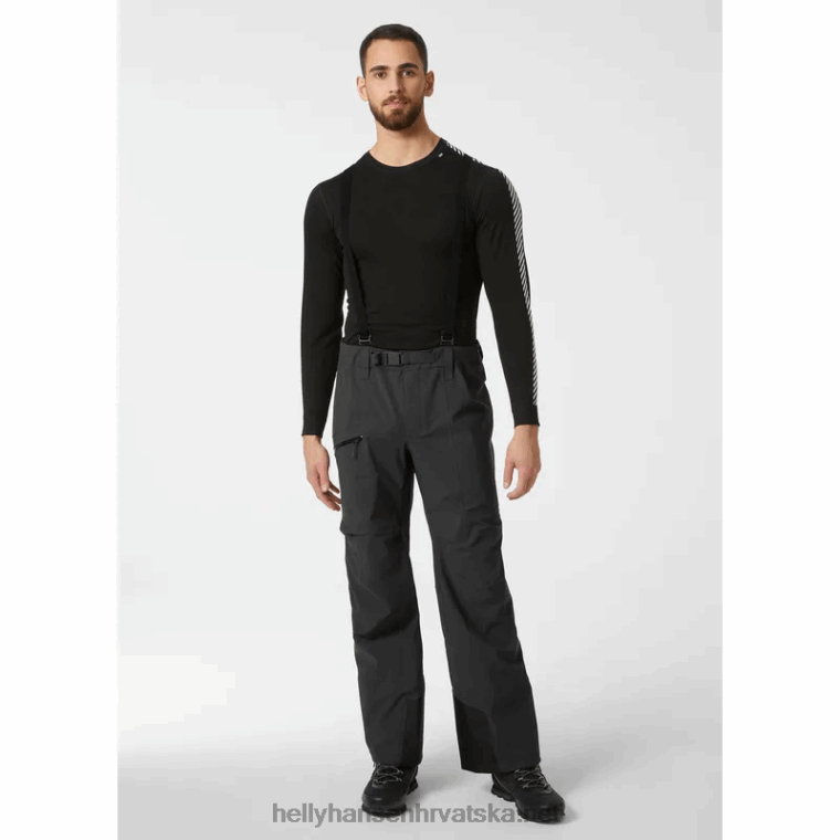 J0HV607 muške verglas hlače za backcountry skijanje muškarci Helly-Hansen duboki fjord