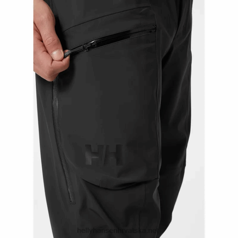 J0HV607 muške verglas hlače za backcountry skijanje muškarci Helly-Hansen duboki fjord