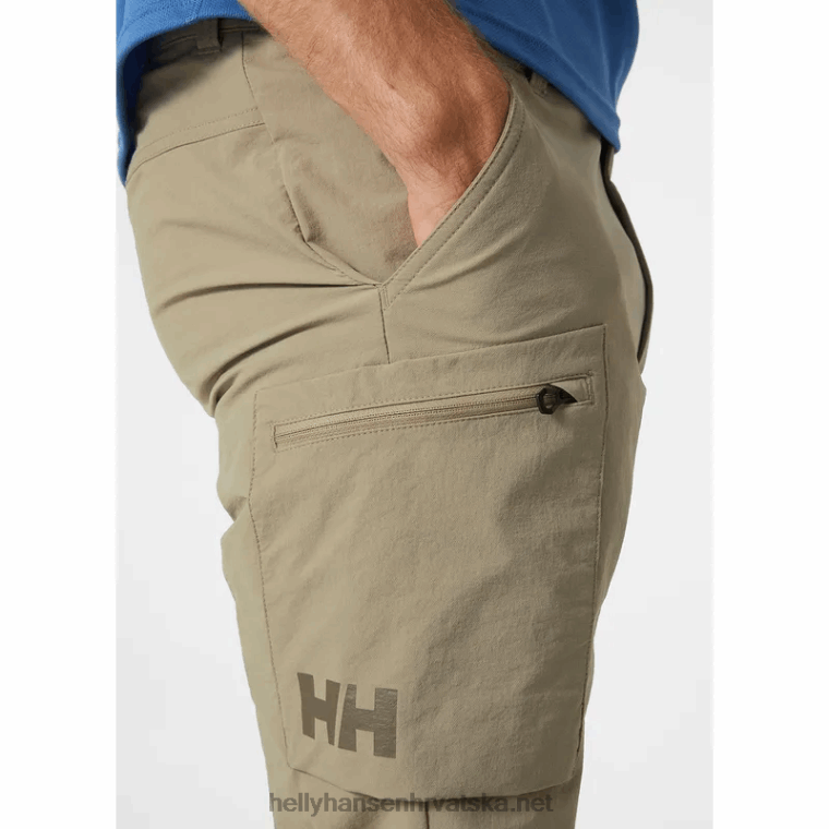 J0HV608 muške brono softshell hlače muškarci Helly-Hansen ebanovina