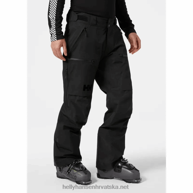J0HV616 muške skijaške hlače elevation infinity shell 2.0 muškarci Helly-Hansen duboki fjord