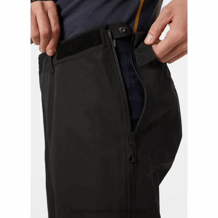 J0HV620 muške odin 9 worlds infinity školjke hlače muškarci Helly-Hansen najtamniji spr