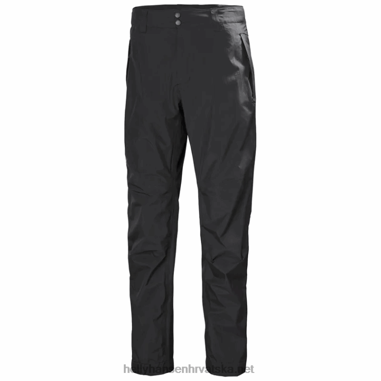J0HV623 muške verglas 2l ripstop školjkaste hlače muškarci Helly-Hansen crno