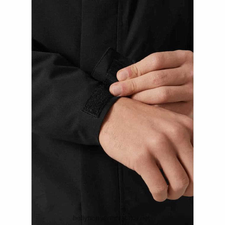 J0HV180 muška banff izolirana jakna muškarci Helly-Hansen crno