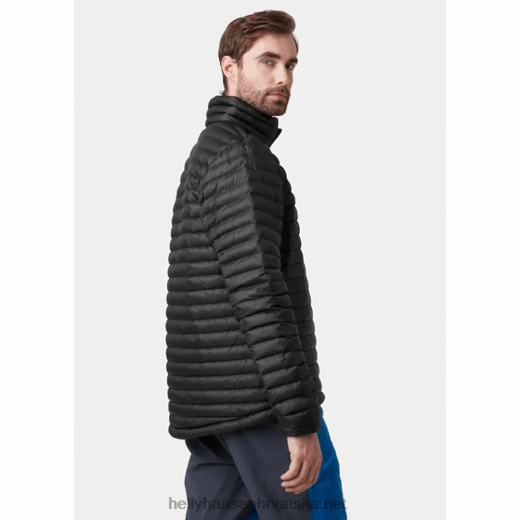 J0HV228 muška sirdal izolirana jakna muškarci Helly-Hansen crno