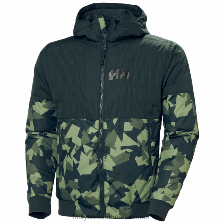 J0HV318 muška aktivna jesenja jakna s izolacijom muškarci Helly-Hansen najtamniji spr