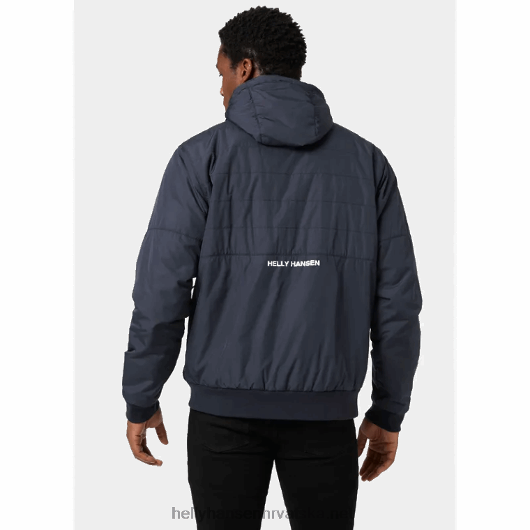 J0HV320 muška aktivna jesenja jakna s izolacijom muškarci Helly-Hansen mornarica