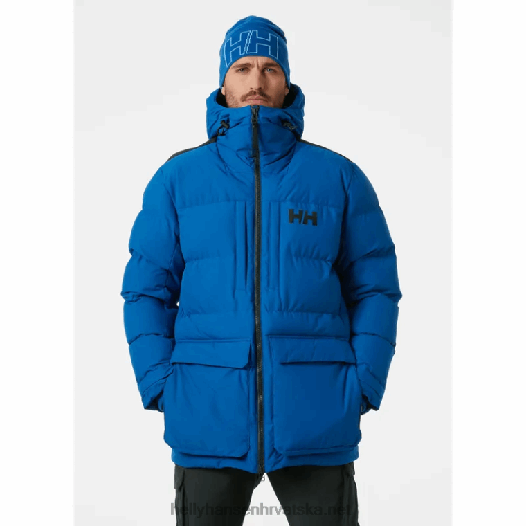 J0HV399 muška patrolna pufnasta izolirana jakna muškarci Helly-Hansen duboki fjord