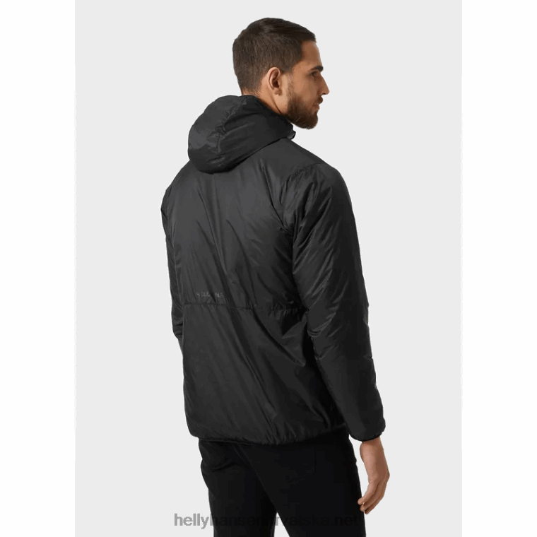 J0HV403 muška patrolna izolirana jakna muškarci Helly-Hansen crno