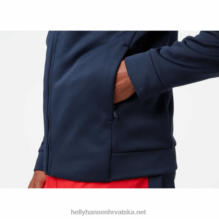 J0HV100 muška jakna od flisa muškarci Helly-Hansen mornarica