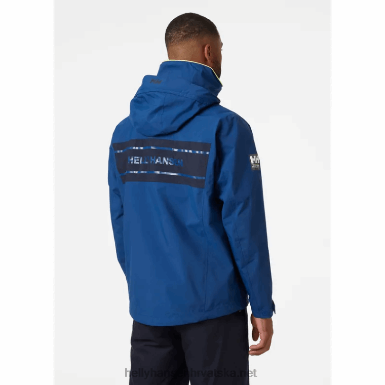 J0HV108 muška Salholm jakna za jedrenje muškarci Helly-Hansen duboki fjord
