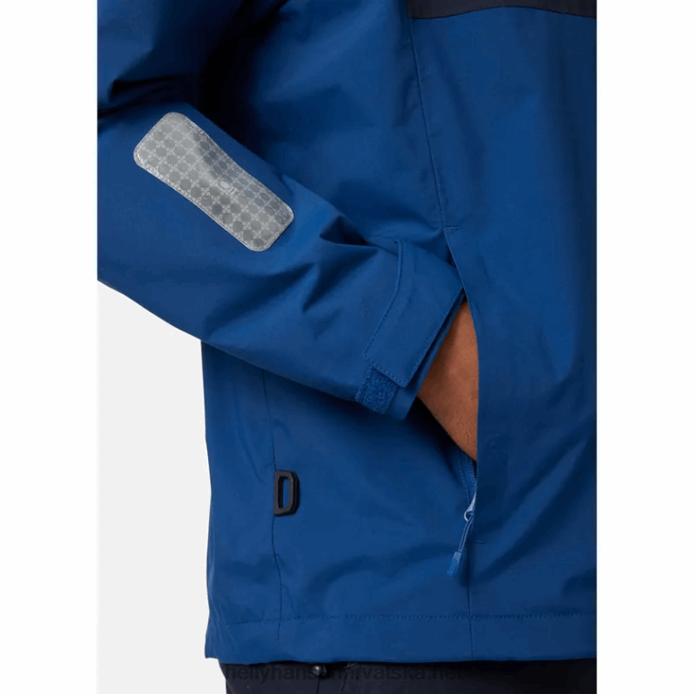 J0HV108 muška Salholm jakna za jedrenje muškarci Helly-Hansen duboki fjord