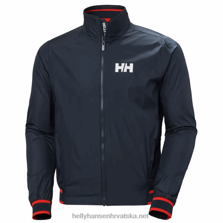 J0HV116 muška vjetrovka jakna za jedrenje muškarci Helly-Hansen mornarica