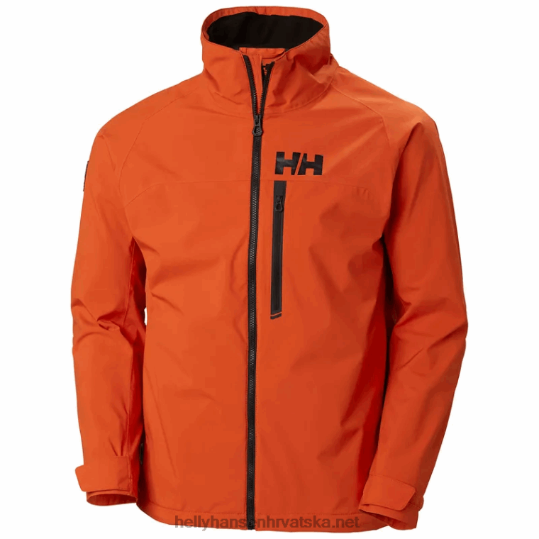 J0HV125 muška hp trkaća jakna za jedrenje muškarci Helly-Hansen patrolni oran