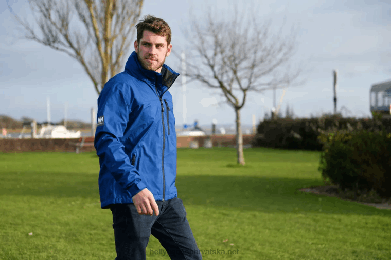 J0HV18 muška srednjeslojna jakna s kapuljačom muškarci Helly-Hansen duboki fjord