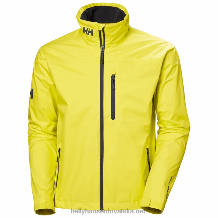 J0HV24 muška jakna za jedrenje za posadu muškarci Helly-Hansen slatka limeta