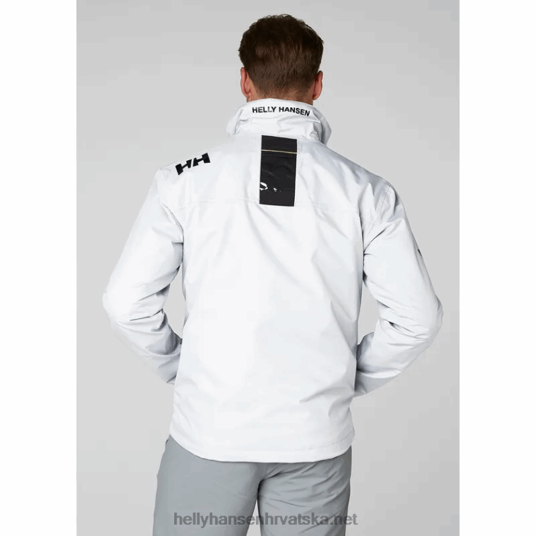 J0HV29 muška jakna za jedrenje za posadu muškarci Helly-Hansen bijela