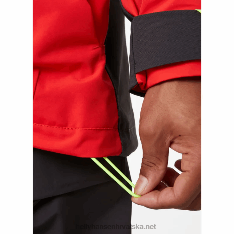 J0HV37 muška skagen jakna za pučinsko jedrenje muškarci Helly-Hansen upozorenje crveno