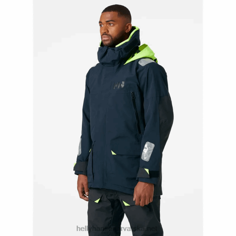 J0HV38 muška skagen jakna za pučinsko jedrenje muškarci Helly-Hansen mornarica