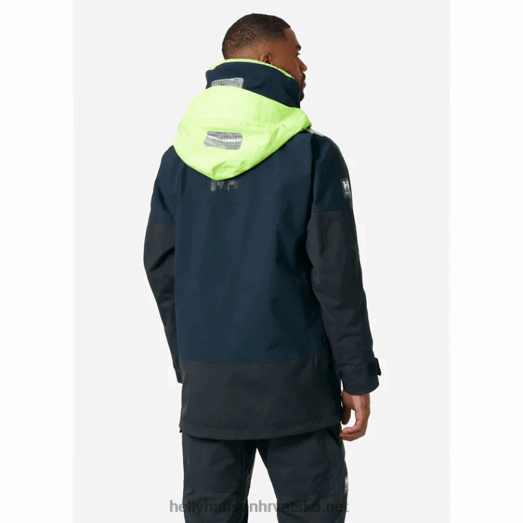 J0HV38 muška skagen jakna za pučinsko jedrenje muškarci Helly-Hansen mornarica