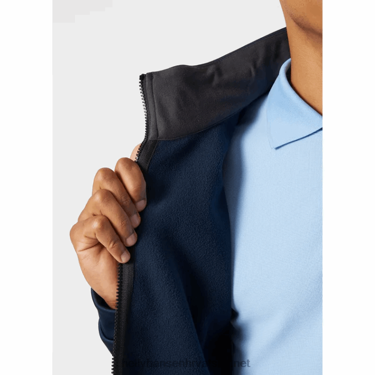 J0HV73 muška hp jakna od flisa 2.0 muškarci Helly-Hansen mornarica