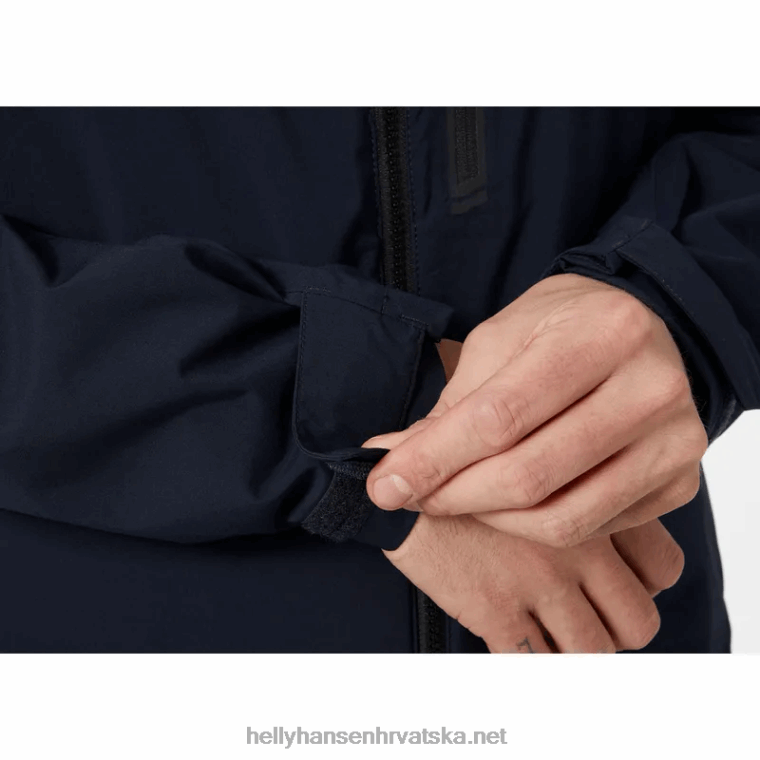 J0HV86 muška jakna za jedrenje hp lifaloft racing muškarci Helly-Hansen mornarica