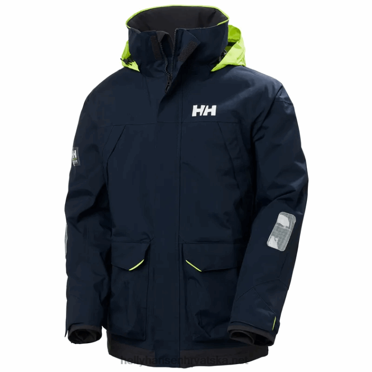 J0HV90 muška jakna za obalno jedrenje Pier 3.0 muškarci Helly-Hansen mornarica