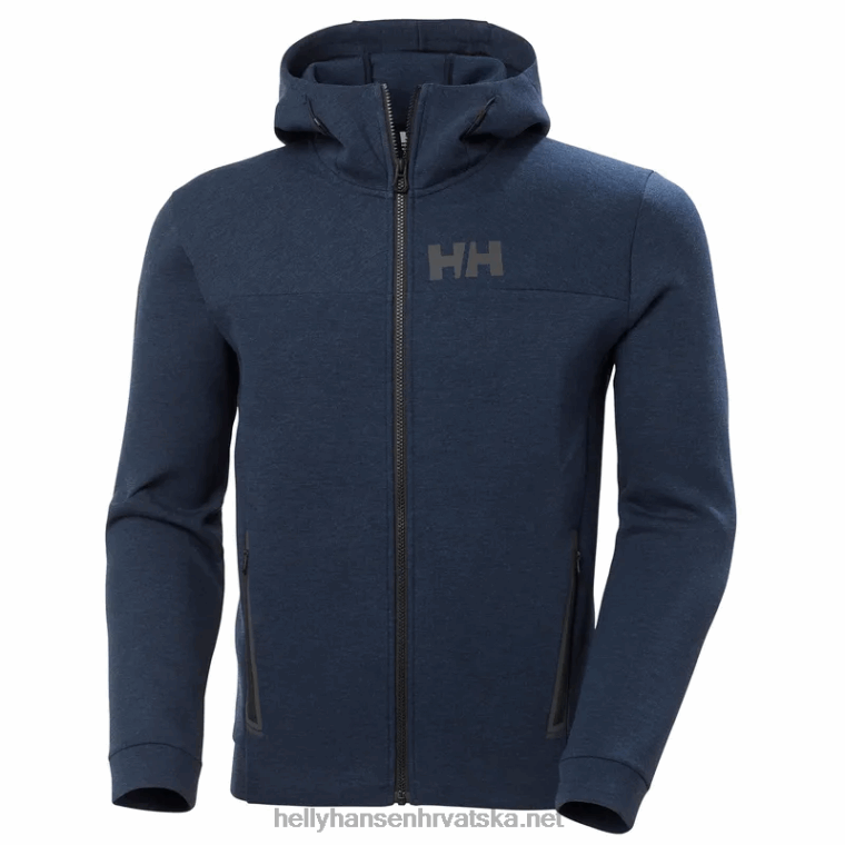 J0HV94 muška hp ocean jakna s patentnim zatvaračem muškarci Helly-Hansen mornarica melang