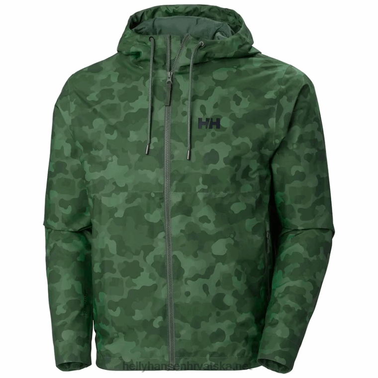 J0HV248 muška urbana kišna jakna muškarci Helly-Hansen smreka camo