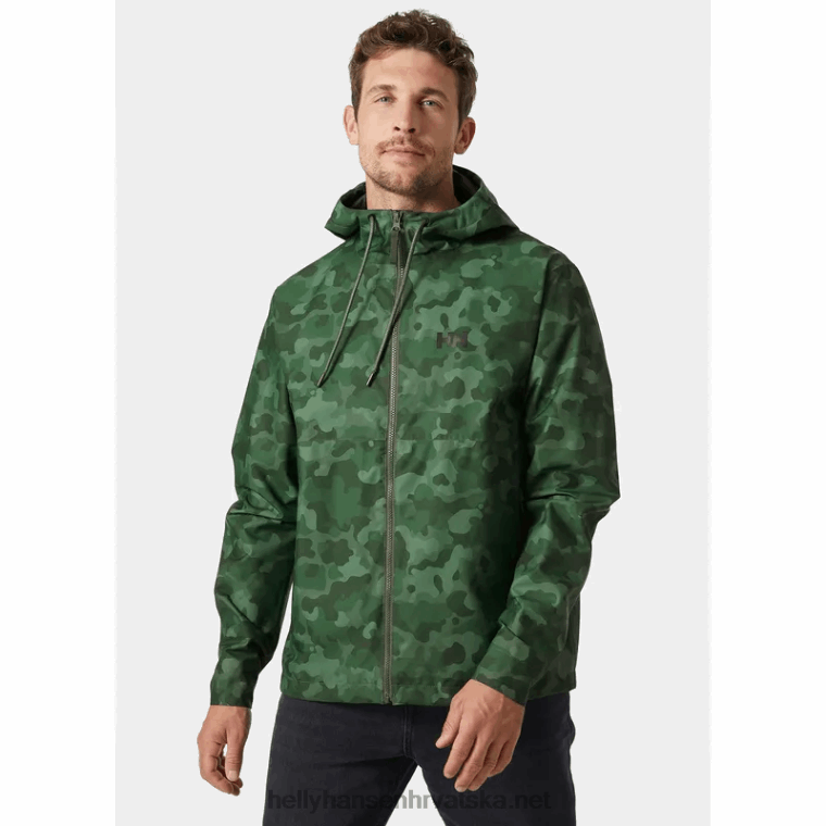 J0HV248 muška urbana kišna jakna muškarci Helly-Hansen smreka camo