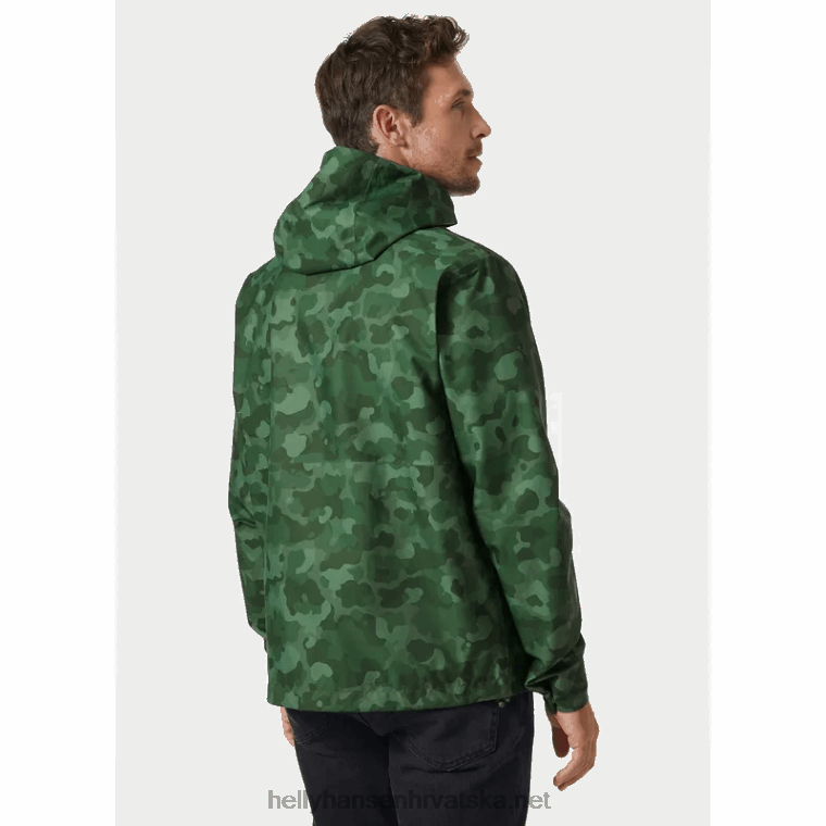 J0HV248 muška urbana kišna jakna muškarci Helly-Hansen smreka camo