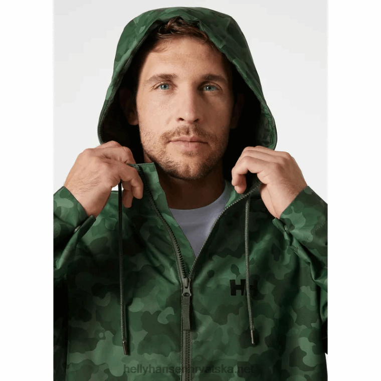 J0HV248 muška urbana kišna jakna muškarci Helly-Hansen smreka camo