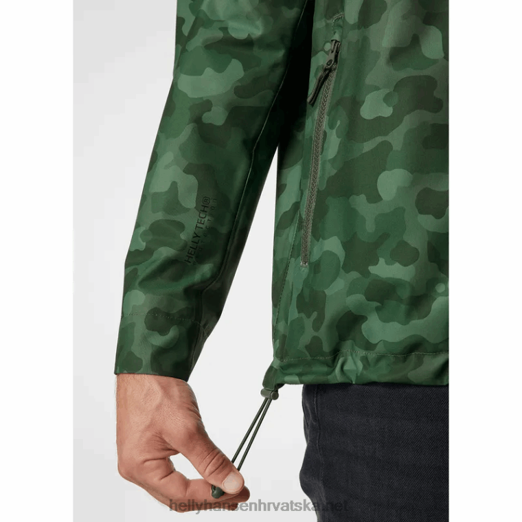 J0HV248 muška urbana kišna jakna muškarci Helly-Hansen smreka camo