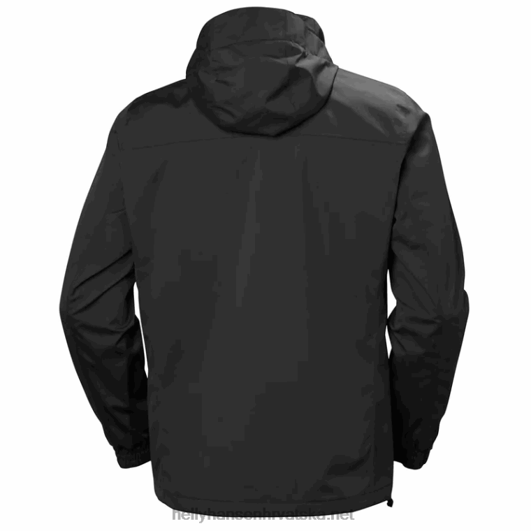 J0HV260 muška dubliner vodootporna jakna muškarci Helly-Hansen crno