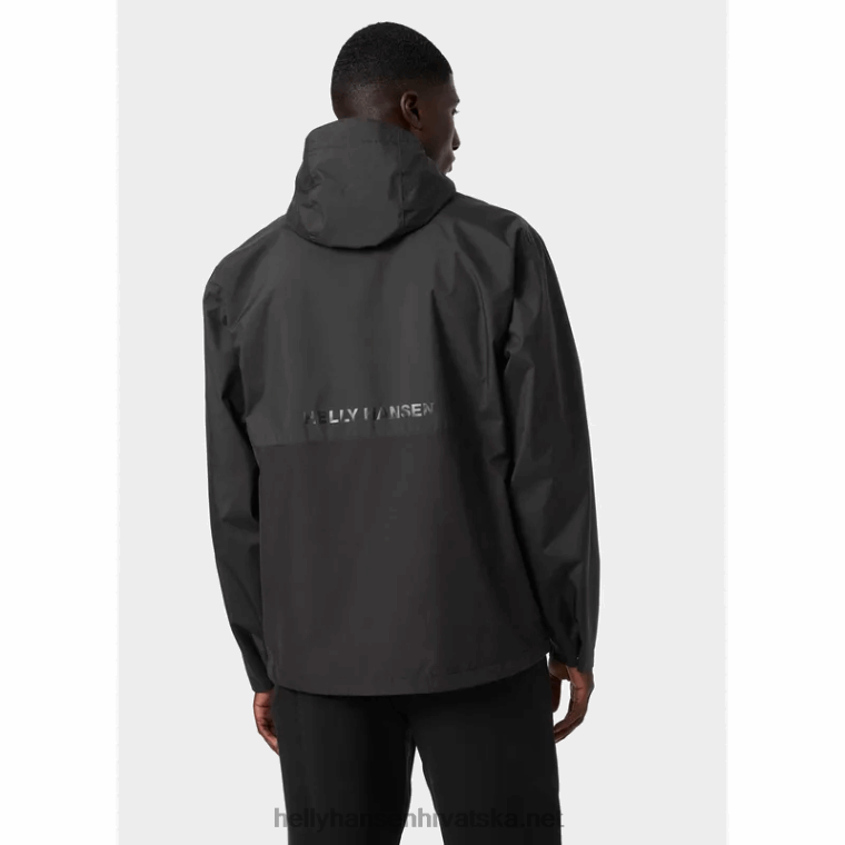 J0HV288 muška Active Pace vodootporna jakna muškarci Helly-Hansen crno