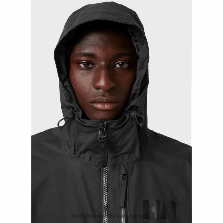 J0HV288 muška Active Pace vodootporna jakna muškarci Helly-Hansen crno