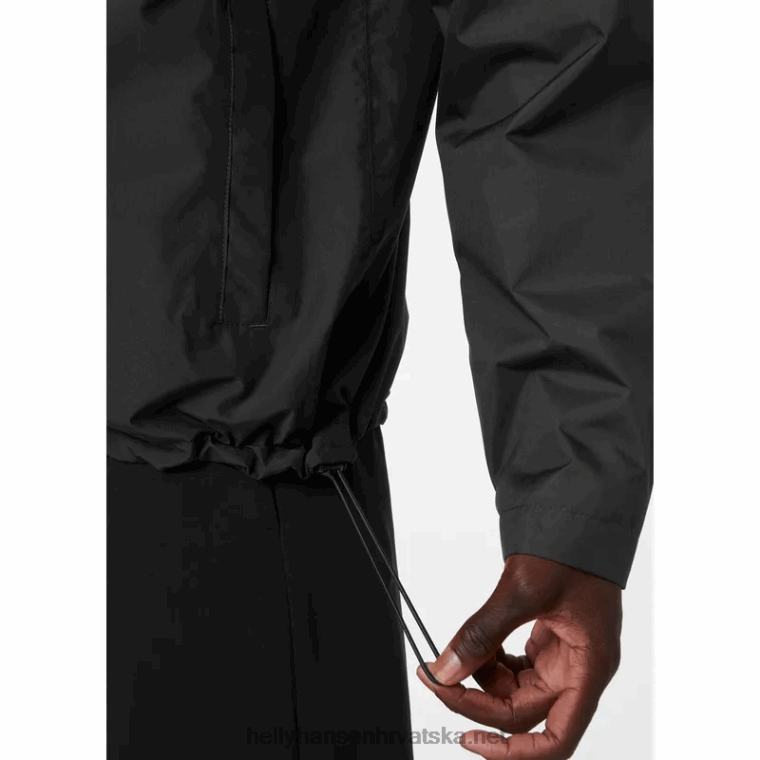 J0HV288 muška Active Pace vodootporna jakna muškarci Helly-Hansen crno