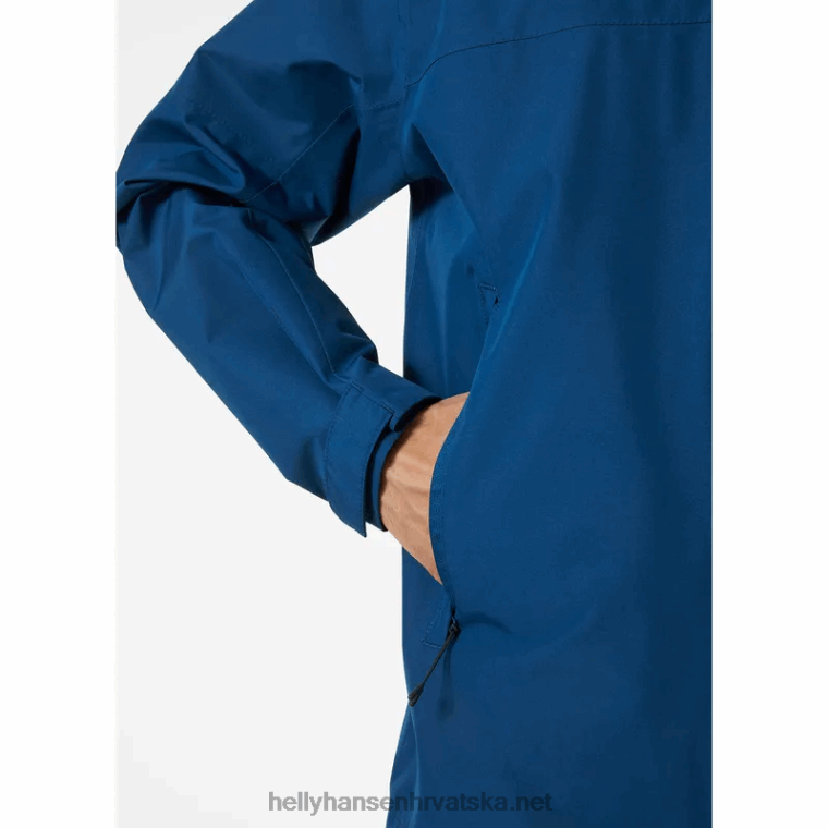 J0HV295 muška aktivna jakna s oceanskim vezanjem muškarci Helly-Hansen duboki fjord