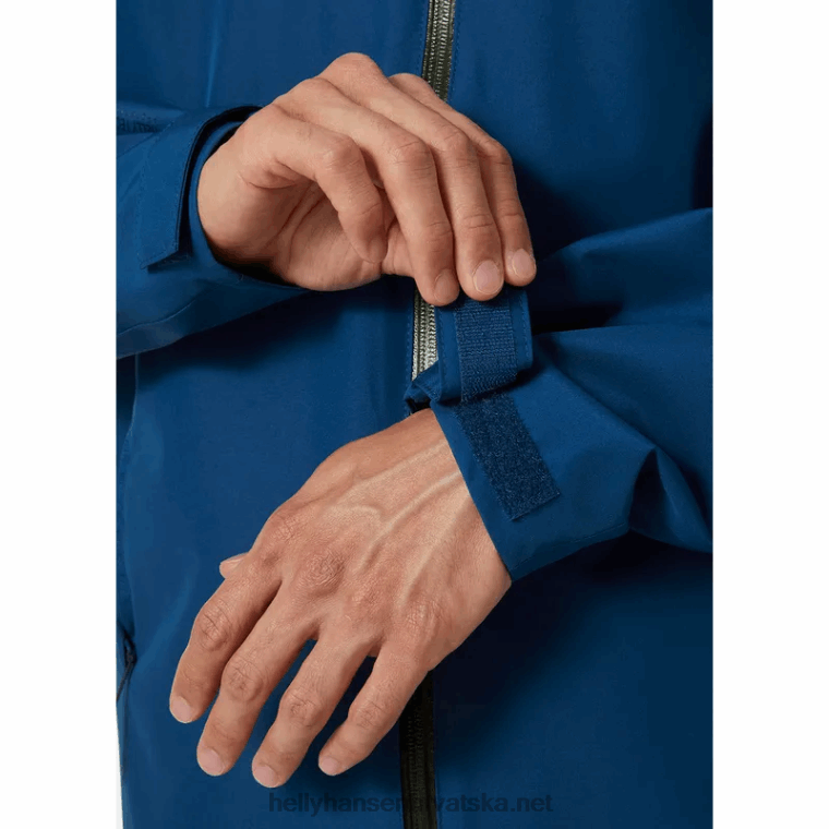 J0HV295 muška aktivna jakna s oceanskim vezanjem muškarci Helly-Hansen duboki fjord