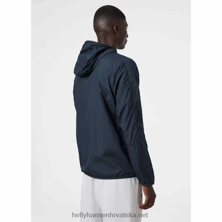 J0HV367 muška juell lagana vodootporna jakna muškarci Helly-Hansen mornarica