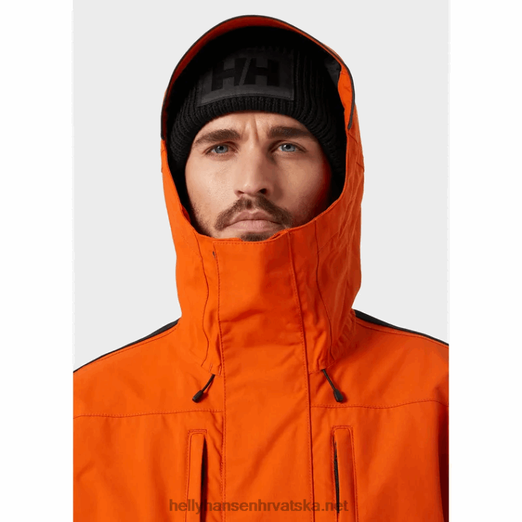 J0HV289 muška arctic prijelazna parka muškarci Helly-Hansen patrolni oran