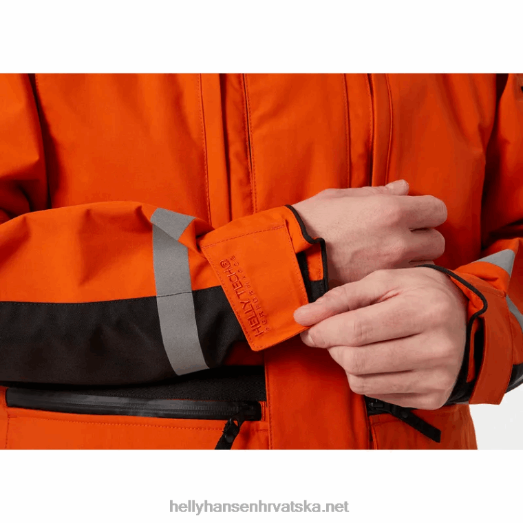 J0HV289 muška arctic prijelazna parka muškarci Helly-Hansen patrolni oran