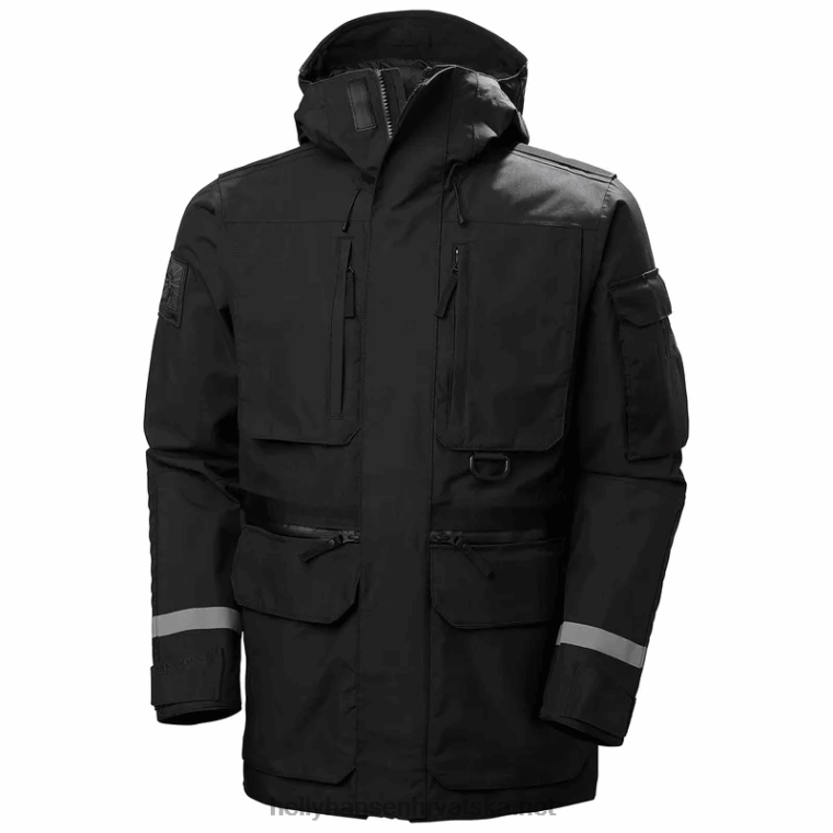 J0HV290 muška arctic prijelazna parka muškarci Helly-Hansen crno