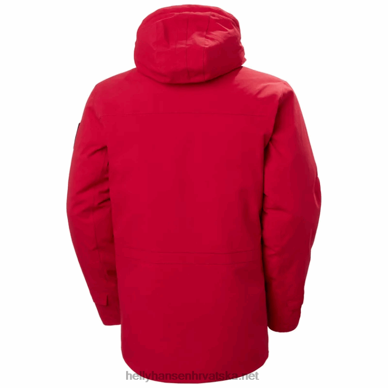 J0HV309 muška urbana lab parka muškarci Helly-Hansen Crvena