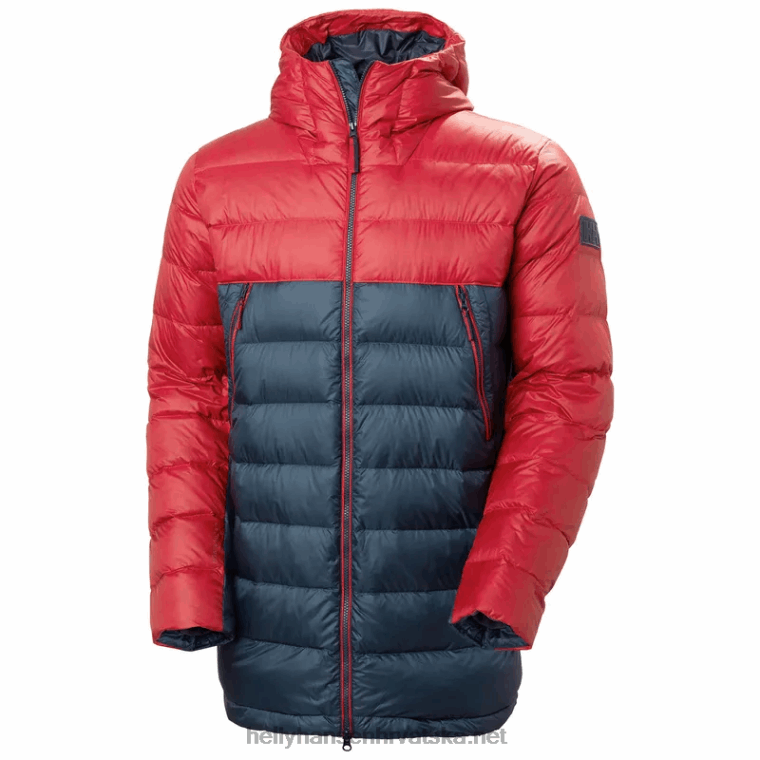 J0HV334 muška parka s opremom za rwb muškarci Helly-Hansen Crvena