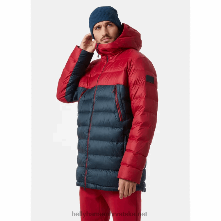 J0HV334 muška parka s opremom za rwb muškarci Helly-Hansen Crvena