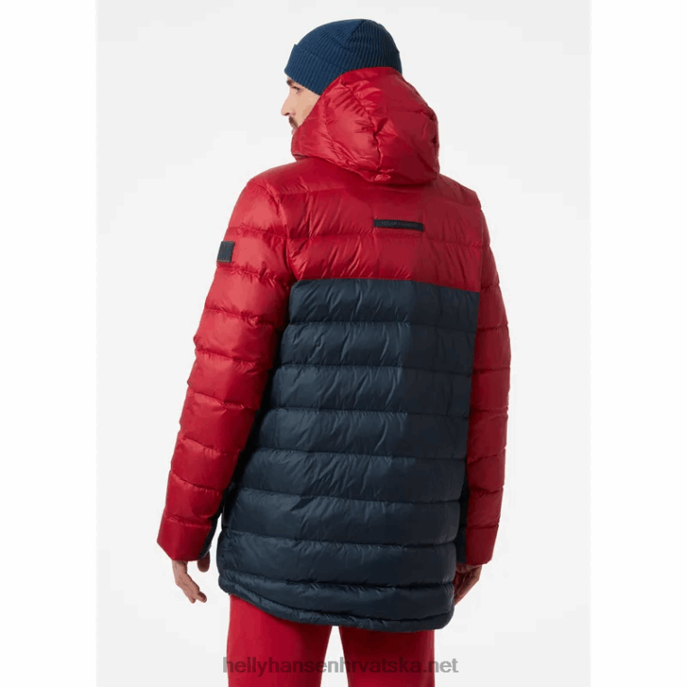 J0HV334 muška parka s opremom za rwb muškarci Helly-Hansen Crvena