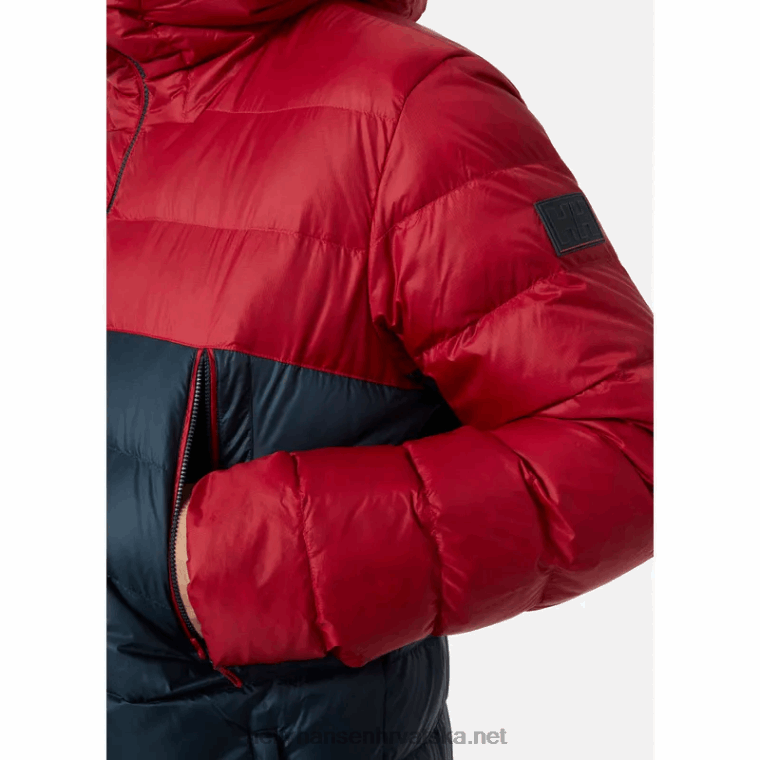 J0HV334 muška parka s opremom za rwb muškarci Helly-Hansen Crvena