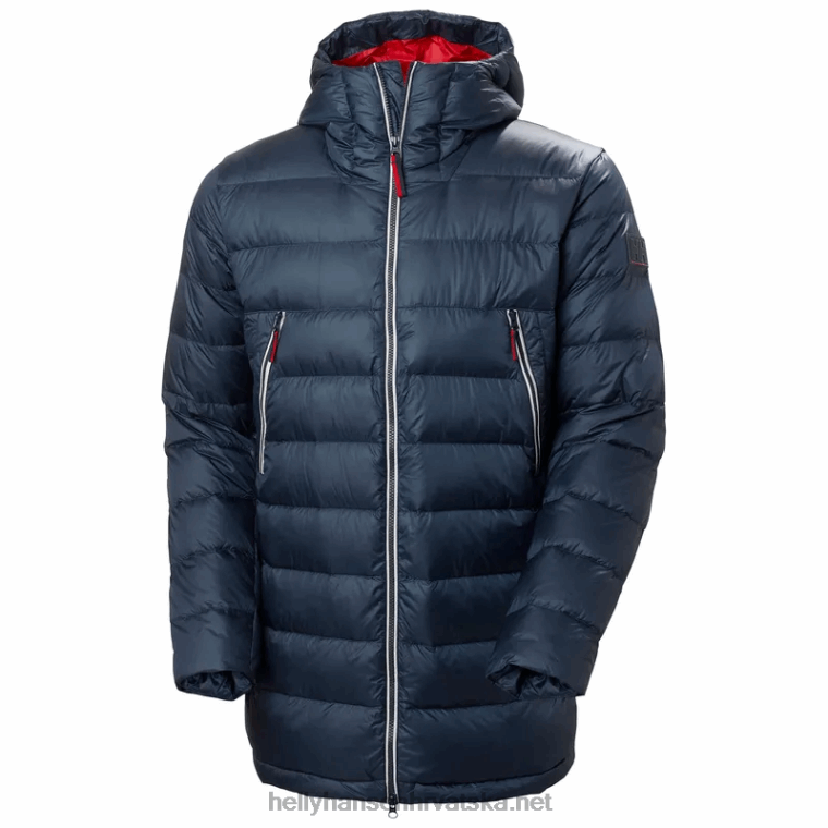 J0HV336 muška parka s opremom za rwb muškarci Helly-Hansen mornarica