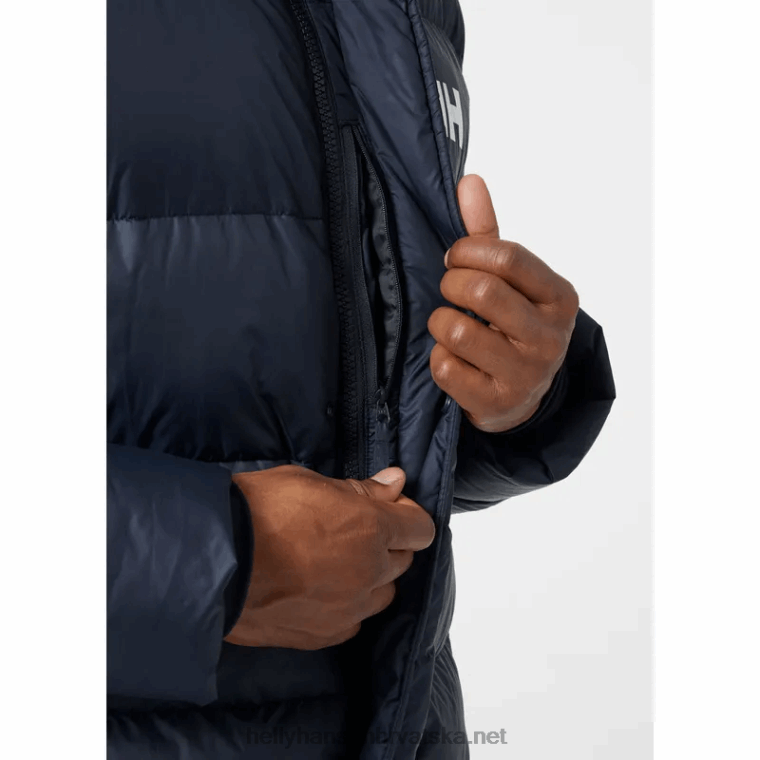 J0HV339 muška aktivna duga zimska parka muškarci Helly-Hansen mornarica